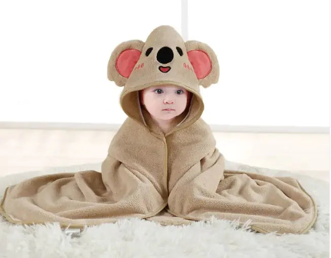 Serviette de bain d'emmaillotage pour Bébé