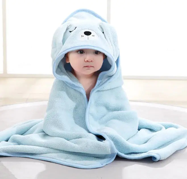 Serviette de bain d'emmaillotage pour Bébé
