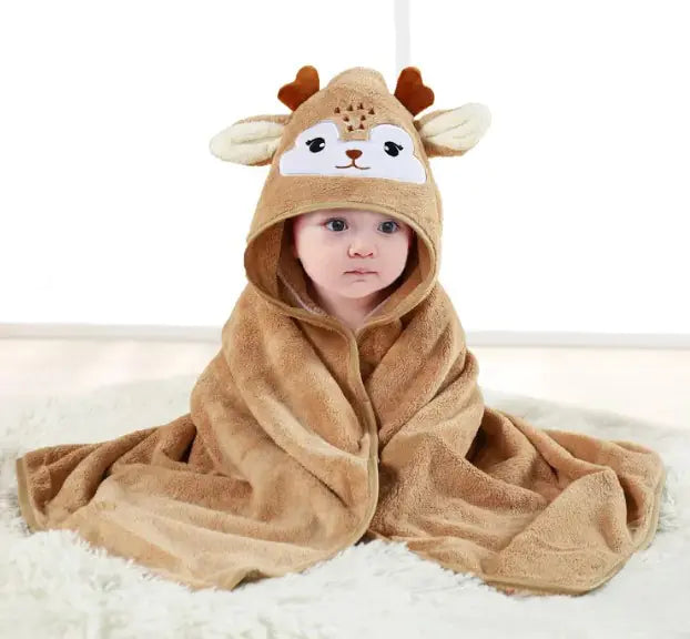 Serviette de bain d'emmaillotage pour Bébé