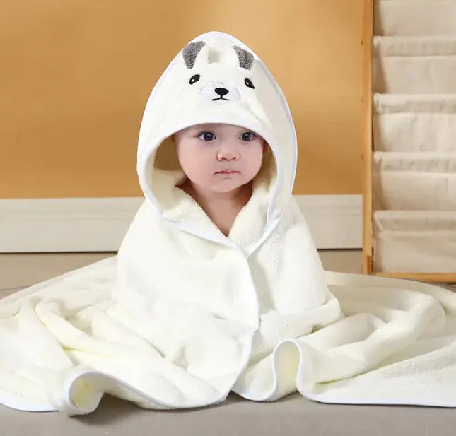 Serviette de bain d'emmaillotage pour Bébé
