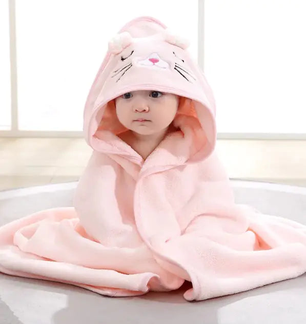 Serviette de bain d'emmaillotage pour Bébé