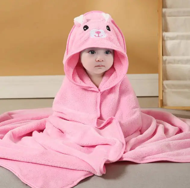 Serviette de bain d'emmaillotage pour Bébé