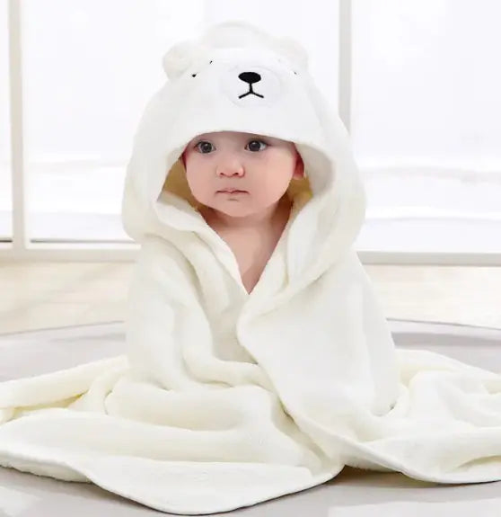 Serviette de bain d'emmaillotage pour Bébé