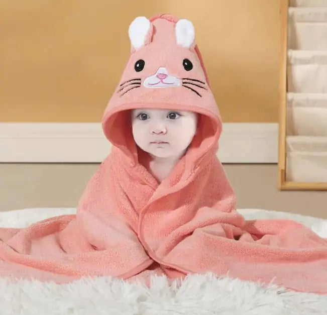 Serviette de bain d'emmaillotage pour Bébé