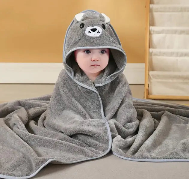 Serviette de bain d'emmaillotage pour Bébé