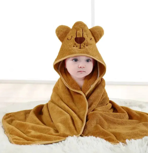 Serviette de bain d'emmaillotage pour Bébé