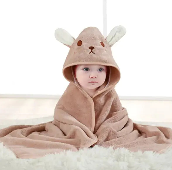 Serviette de bain d'emmaillotage pour Bébé