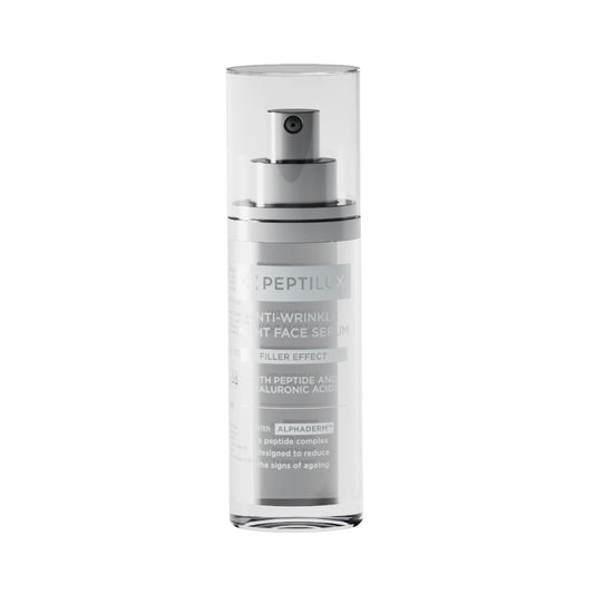 Peptilux - Sérum de Nuit Visage Antirides "Effet Filler" avec ALPHADERM™ - 30 ml